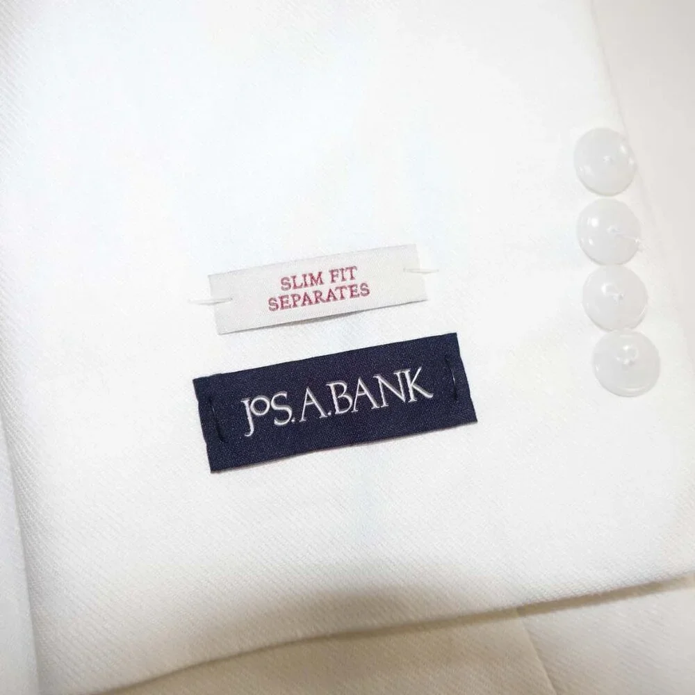 Jos. A. Bank Men's Slim Fit Suit Separate Jacket Size 42 Short NWT Linen Cotton